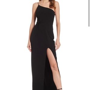 Amanda Uprichard Avon Maxi Black Gown